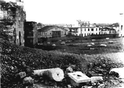 Konya’da bir Ermeni Kilisesinin kalıntıları, 29 Aralık 1919 G. R. Swain fotoğrafı, Neg. KS 59-5